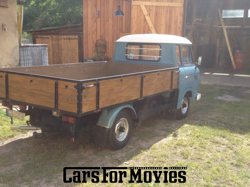 CarsForMovies | Barkas B1000 1971 DDR Blau Blau Nutzfahrzeug Transporter Brandenburg 5275 Oldtimer Pritsche DDR Ostblock 